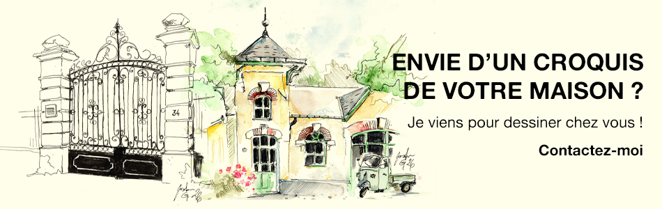 commande croquis maison