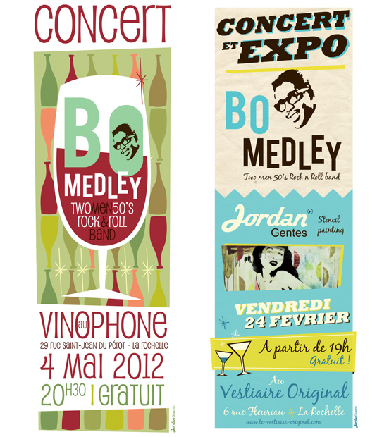 Affiches-concert-rock-n-roll-bo-medley-Jordan-Graphic