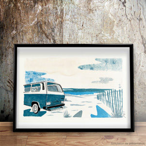 fin-de-journee-plage-vwt3-illustration-gouache-jordan-gentes