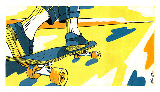 skateboard-illustration-gouache-jordan-gentes