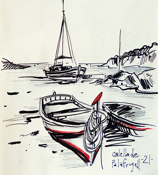 croquis-sketch-calella-palafrugell-jordan-gentes