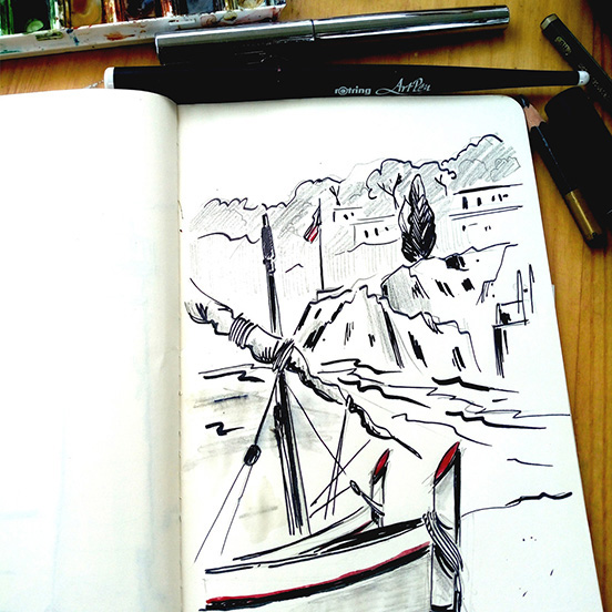 croquis-voyage-palafrugell-jordan-gentes