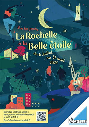 Création affiche La Rochelle à la Belle Etoile 2023