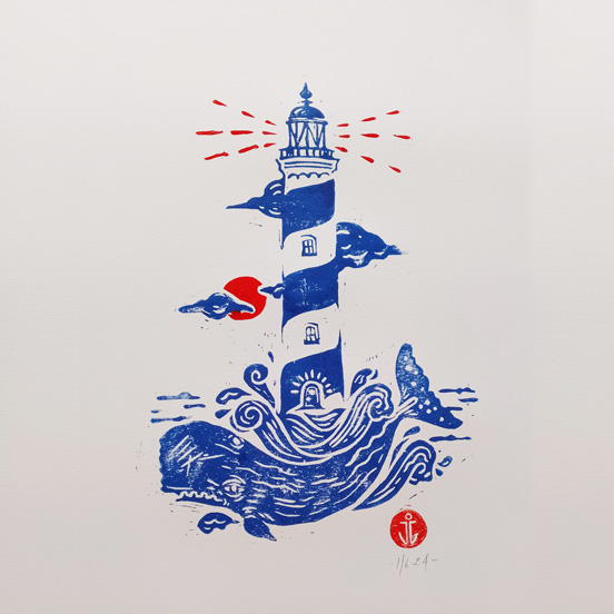 illustration-phare-cachalot-linogravure