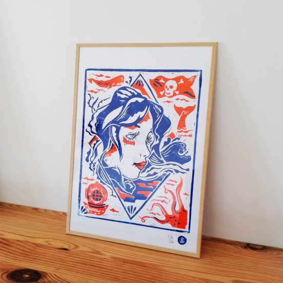 linogravure-sirene-ecume-pirate