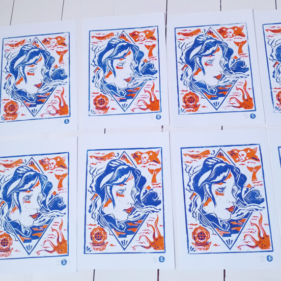 linogravure-sirene-ecume-pirate