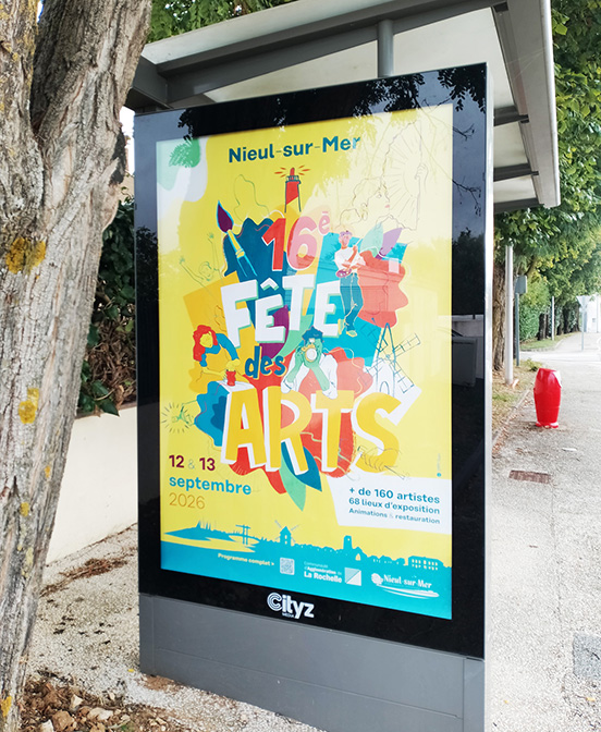 affiche-abri-bus-fetes-des-arts-2026-jordan-gentes_552